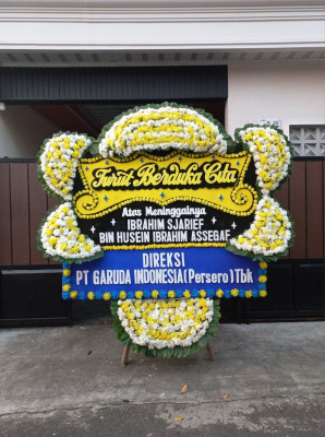 Papan Bunga Duka di Purangi